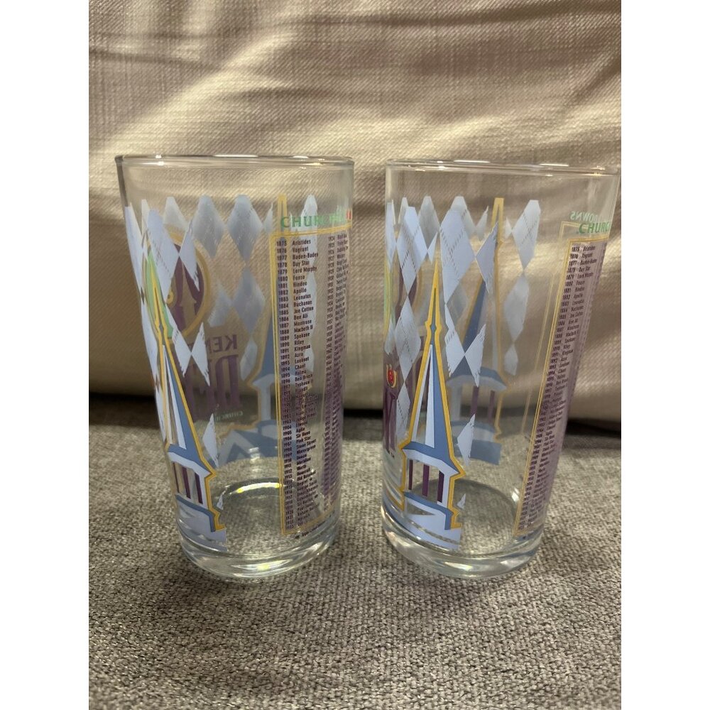 Kentucky Derby 148 Glasses Set of 2 – 2022 Churchill Downs Mint Julep - Picture 3 of 14